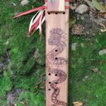 Quetzalcoatl Flöten-Gravur